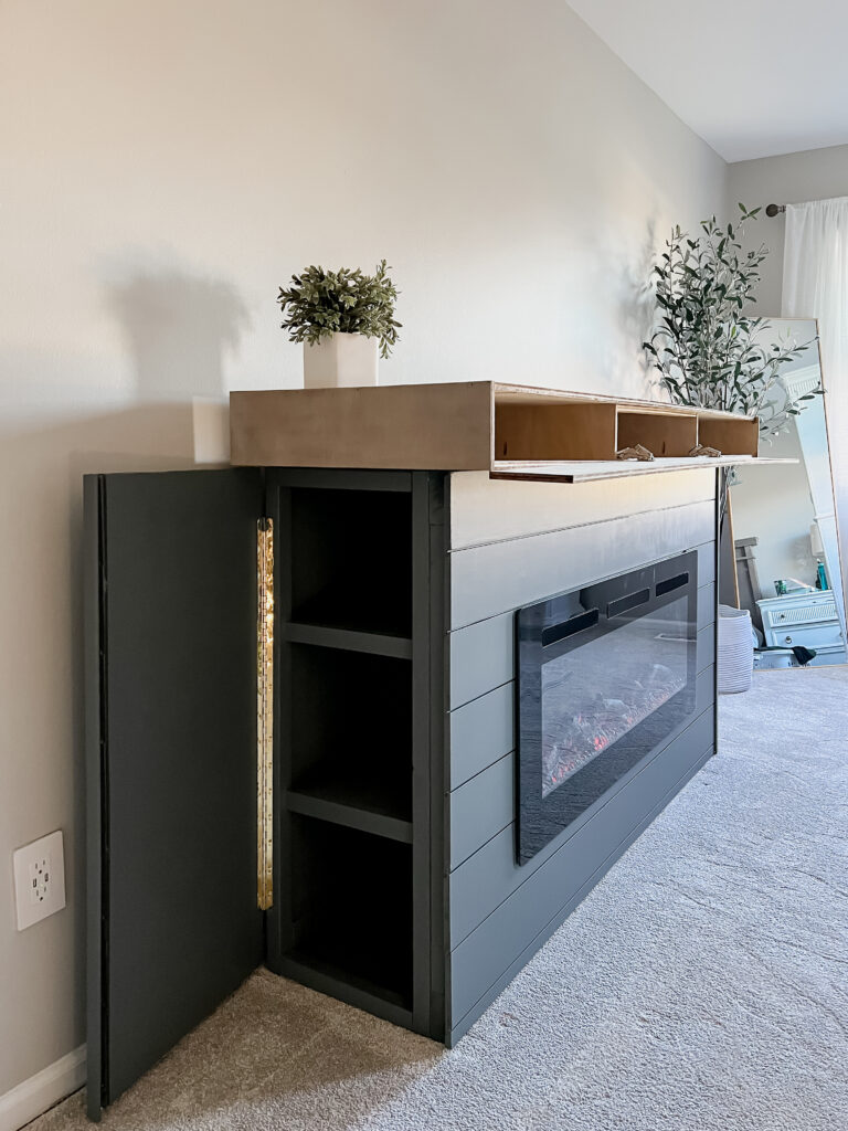 DIY ELECTRIC FIREPLACE BUILT-IN: How to Frame and Install the