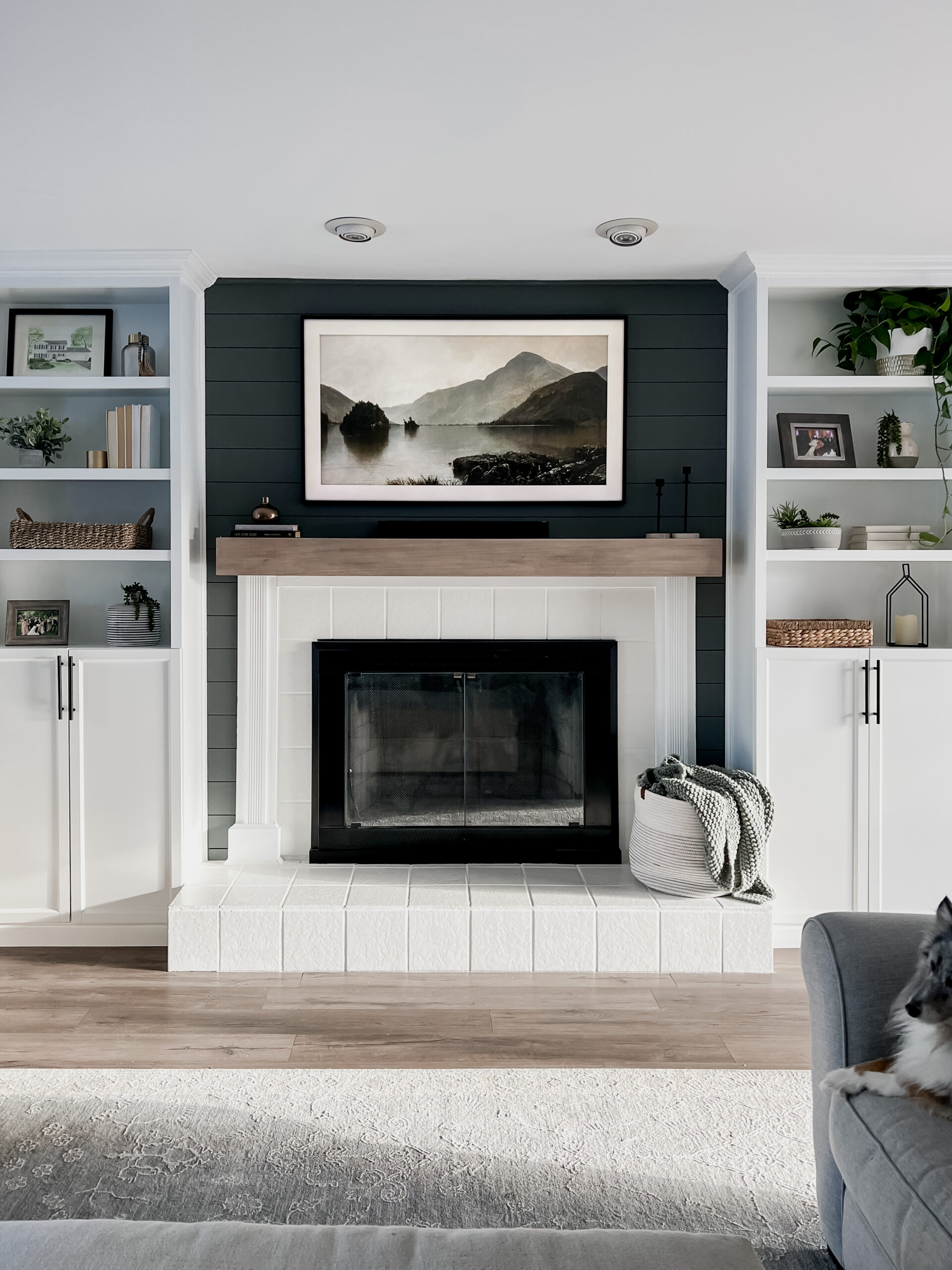 DIY Fireplace Built-Ins: IKEA Billy Bookcase Hack - Come Stay Awhile by ...
