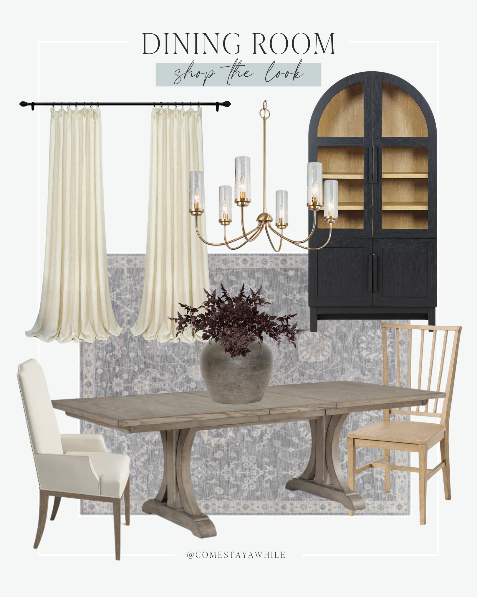 Dining Room Makeover | Full Reveal & Tutorials! - Come Stay Awhile by ...